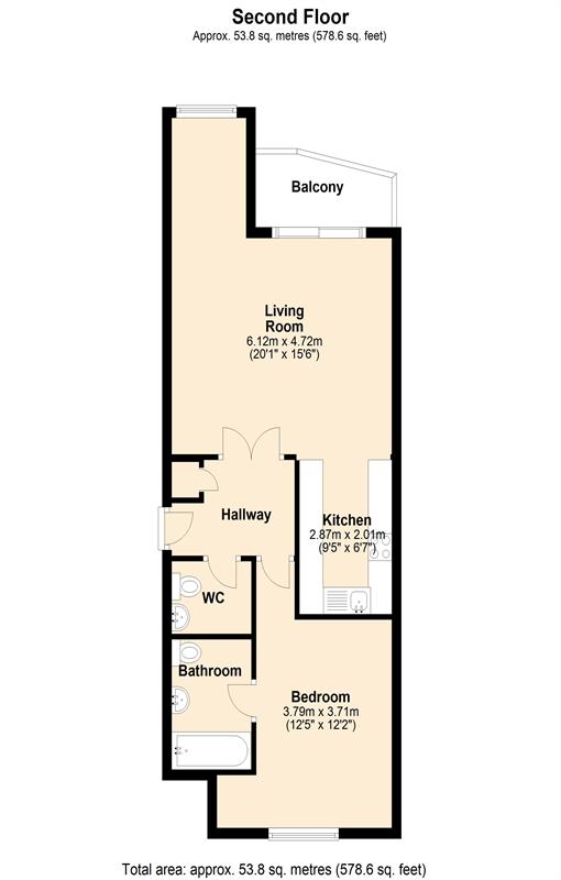 Floorplan for Fishguard Way, E16
