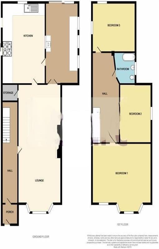 Floorplan for Chesley Gardens, E6