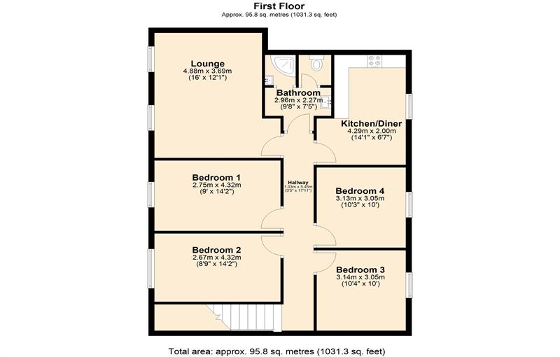 Floorplan for , N16