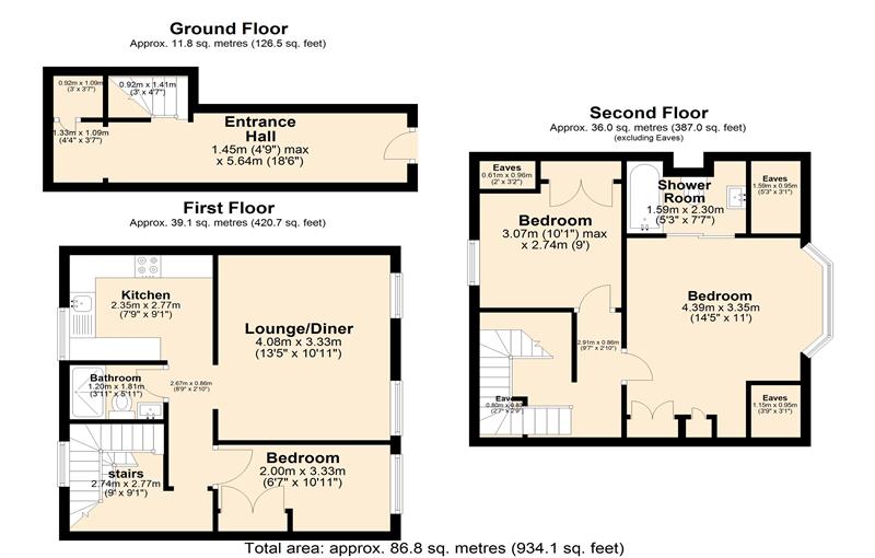 Floorplan for Market Parade, Winchester Road, N9