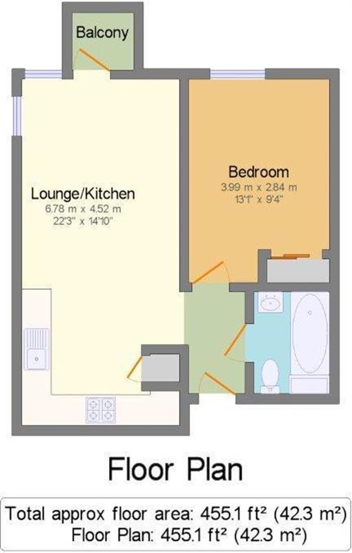 Floorplan for Axe Street, IG11