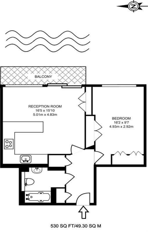Floorplan for The Helm, Royal Quay,London, E16