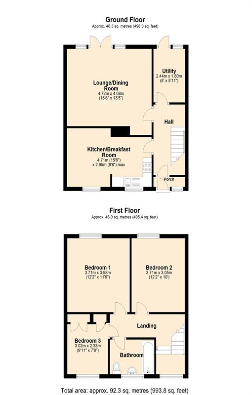 Floorplan for Albert Walk, E16