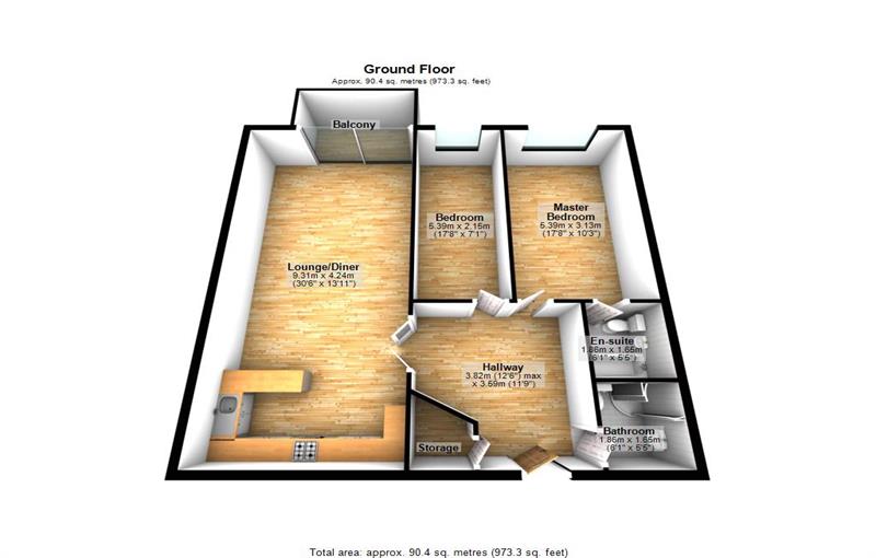 Floorplan for Sheerness Mews, E16