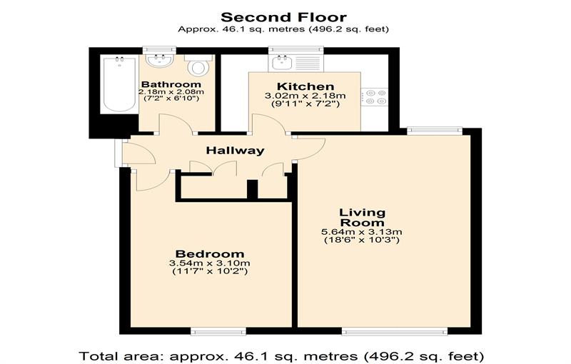 Floorplan for Grimsby Grove, E16