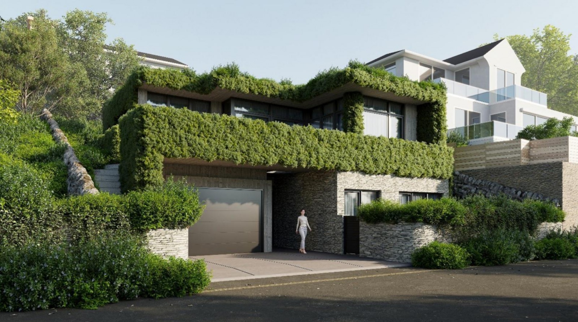 Riverside Avenue, Overlooking River Gannel