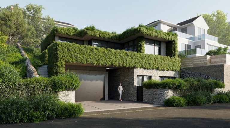 Riverside Avenue, Overlooking River Gannel