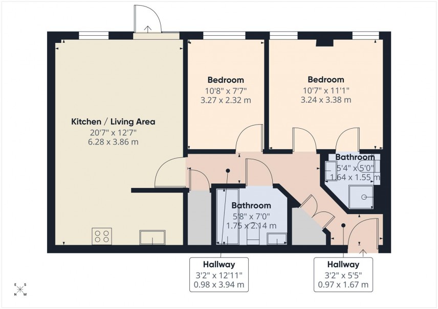 Floorplan for Trinity Wharf, High Street, Hull
