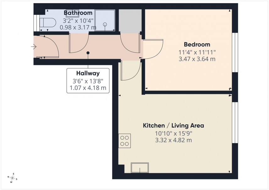 Floorplan for Wellington Street, Hull