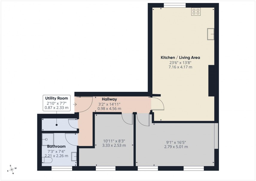 Floorplan for Standidge Building, 9 Chapel Lane, Hull