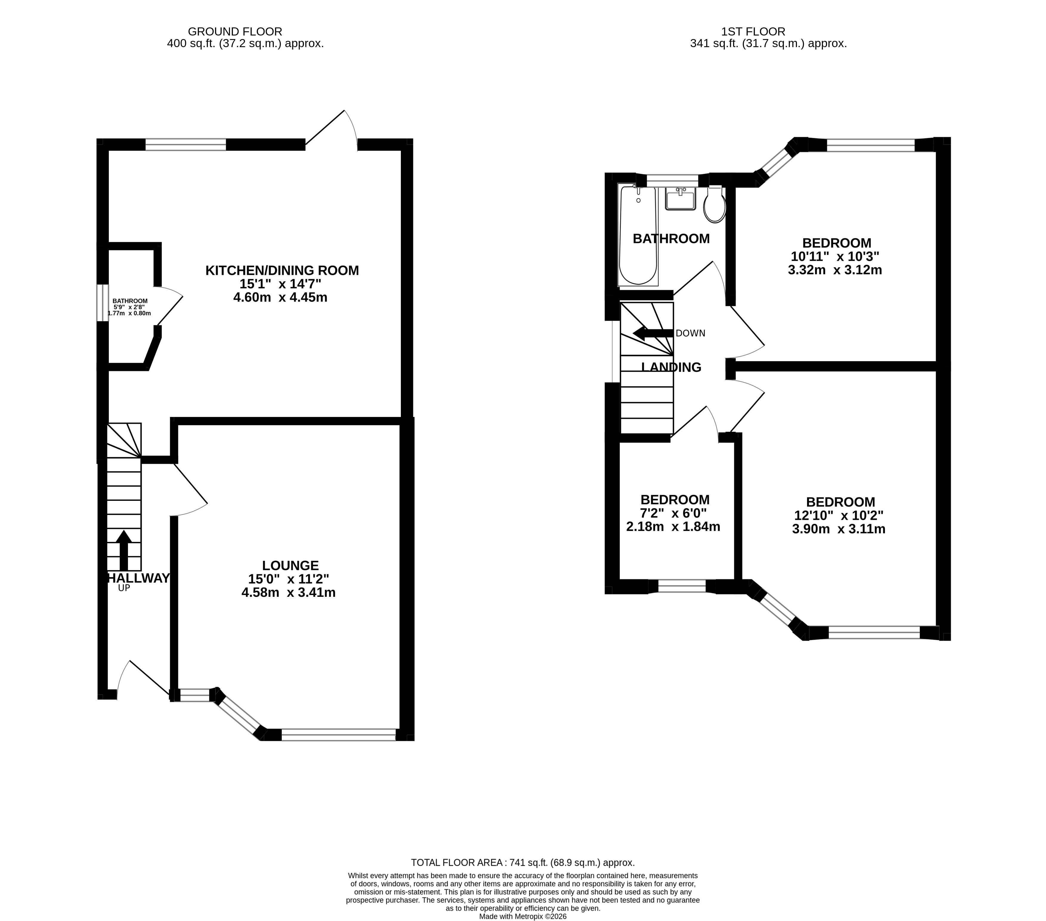 Floorplan for Staines Upon Thames, Surrey