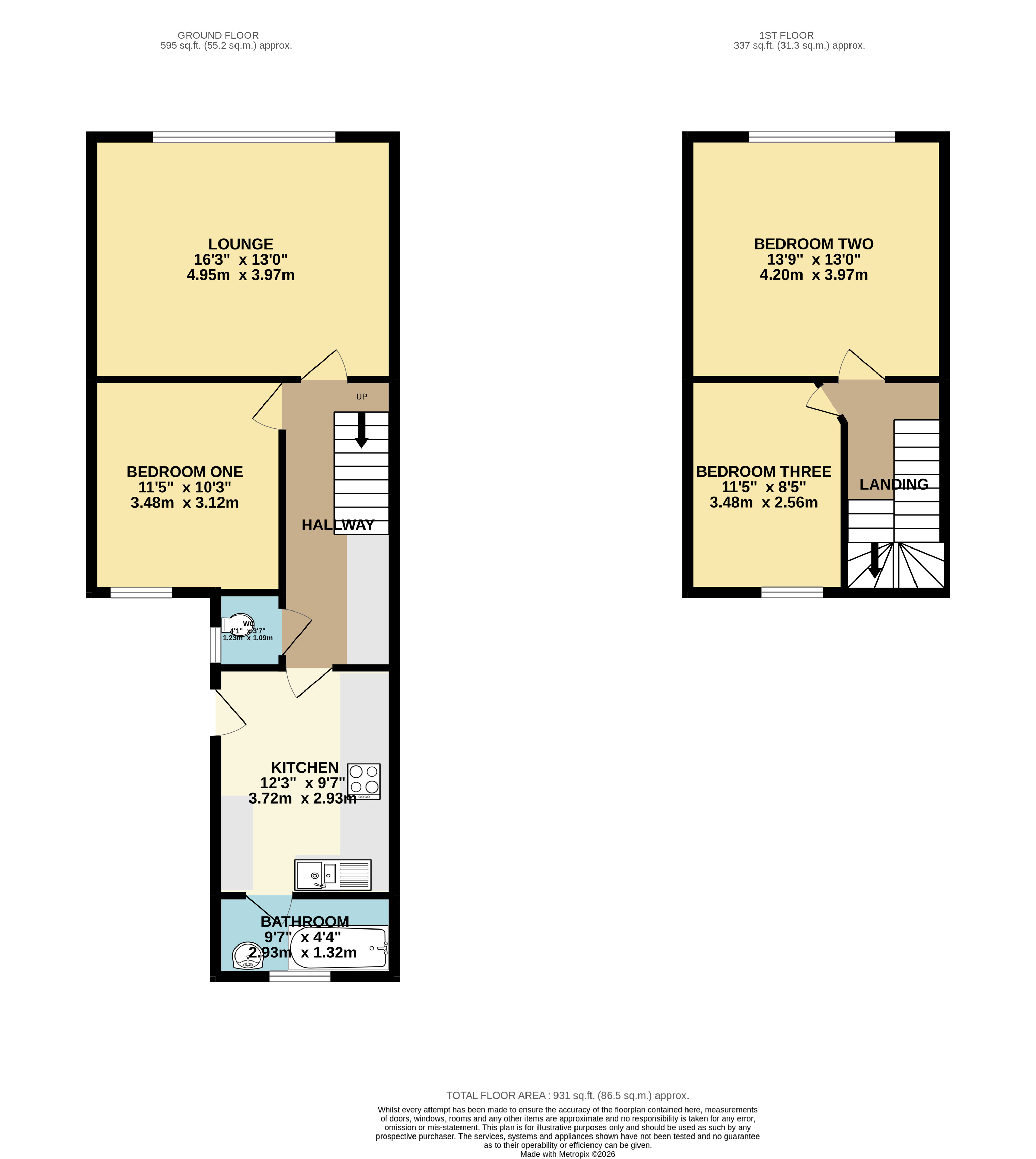 Floorplan for Isleworth, Greater London