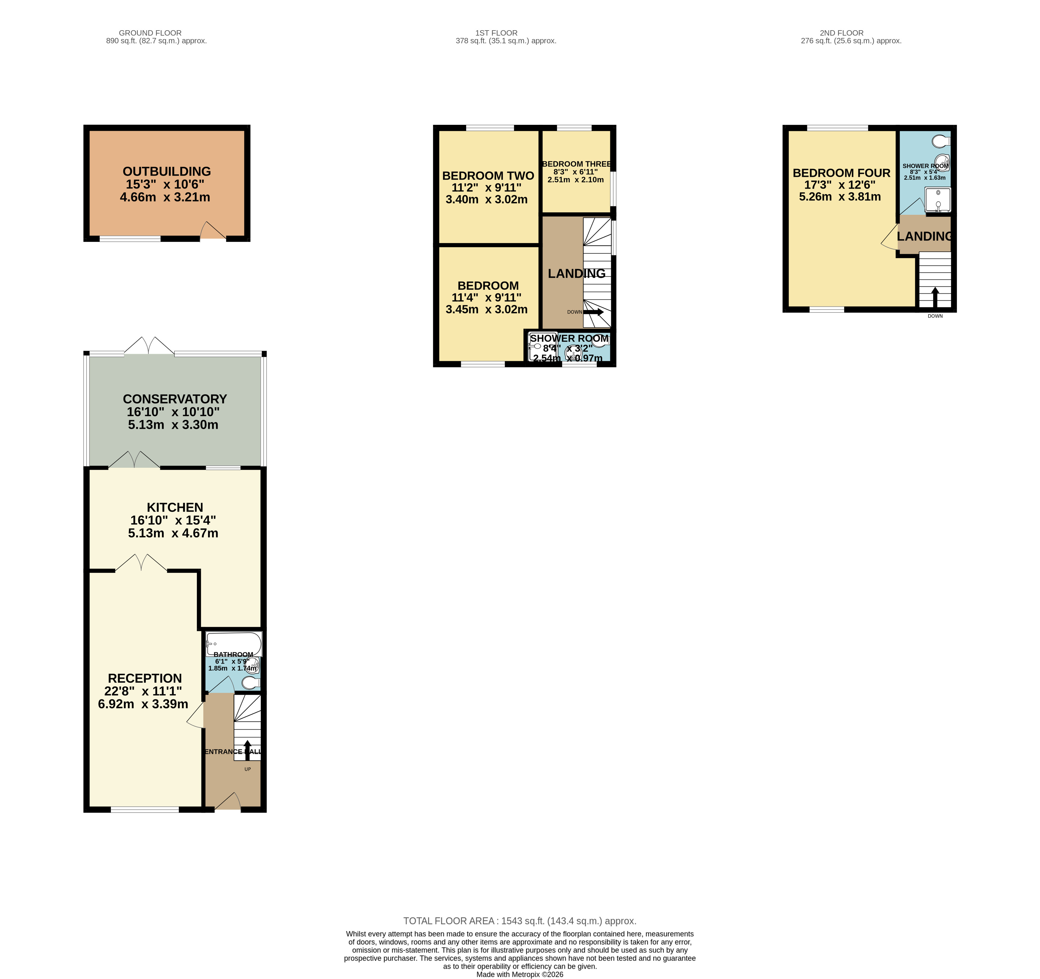 Floorplan for Hounslow, Greater London