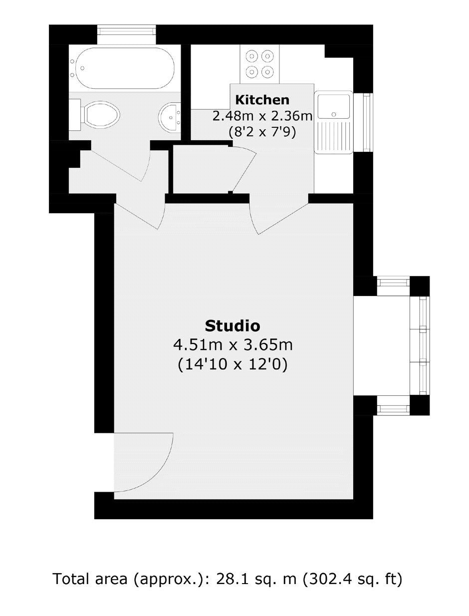 Floorplan for Isleworth, Greater London