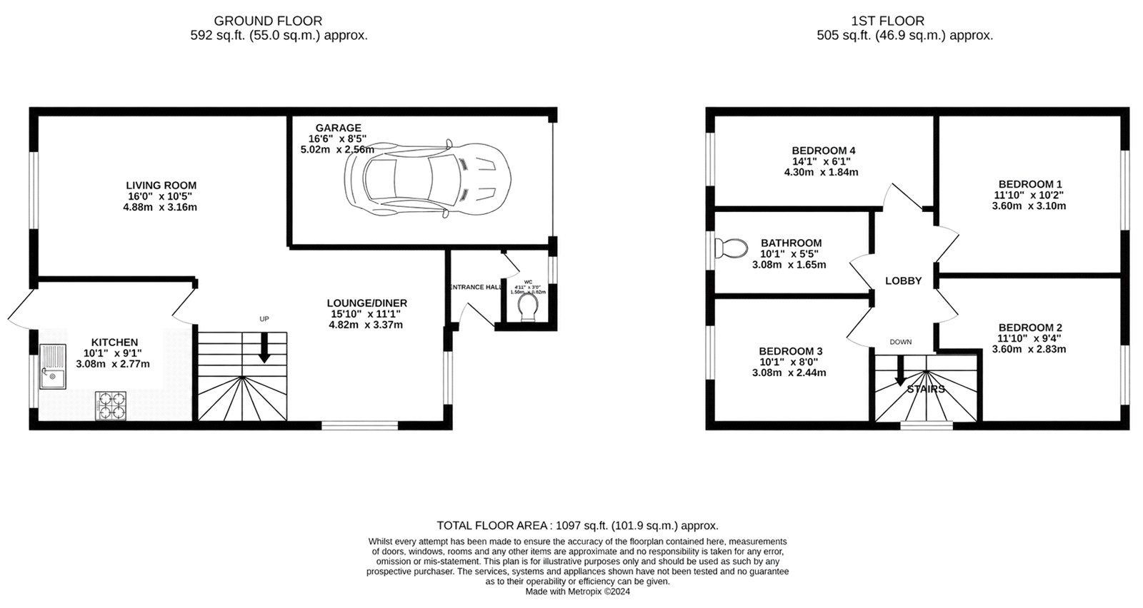 Floorplan for Southall, Greater London