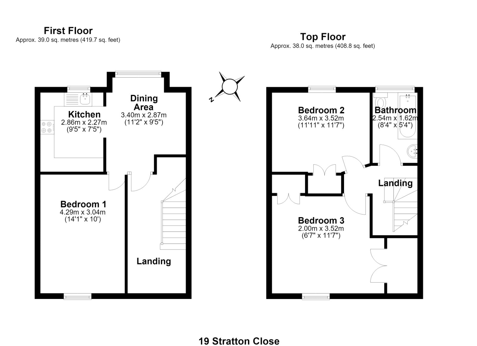 Floorplan for Hounslow, Greater London