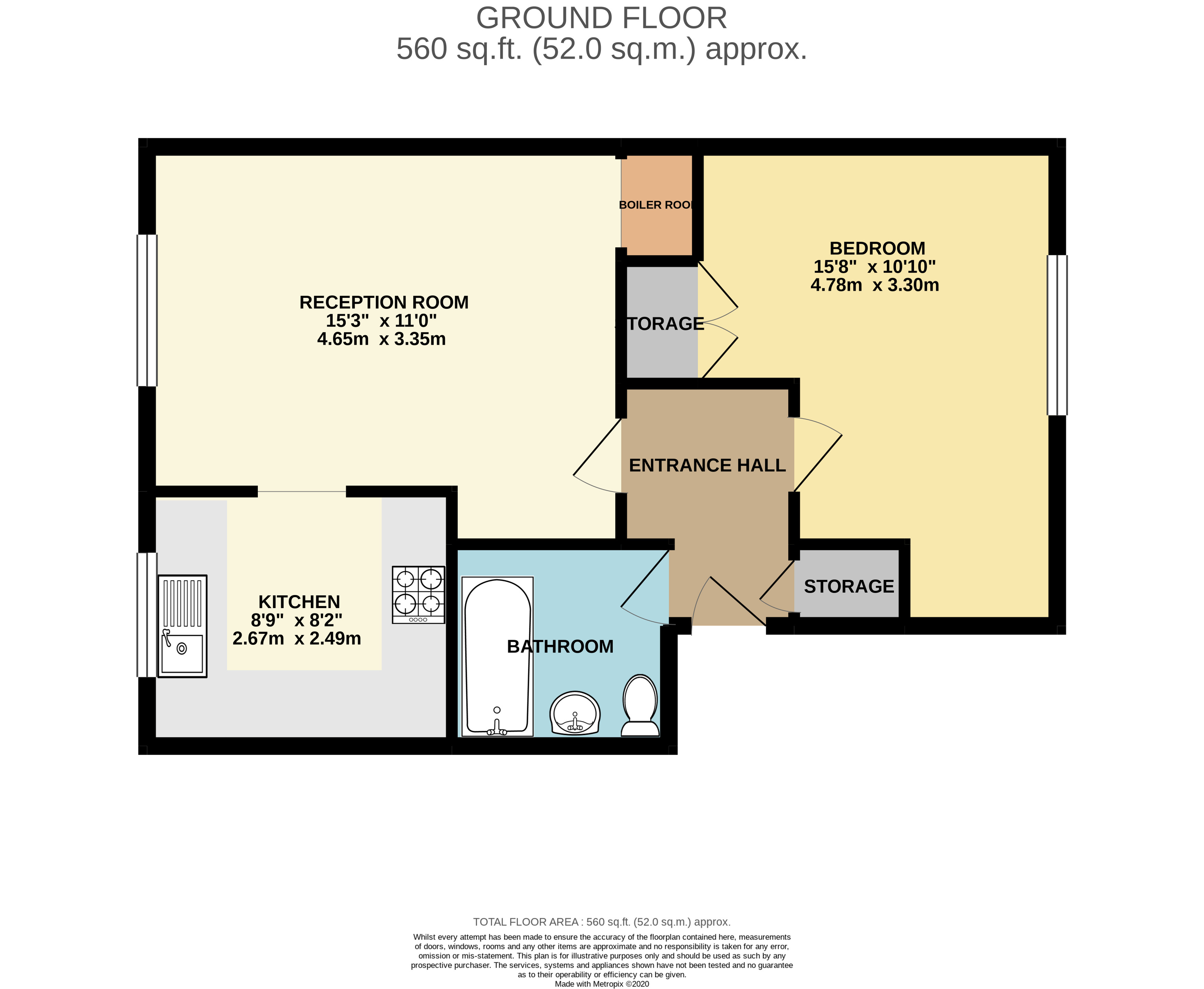 Floorplan for Hayes, Greater London