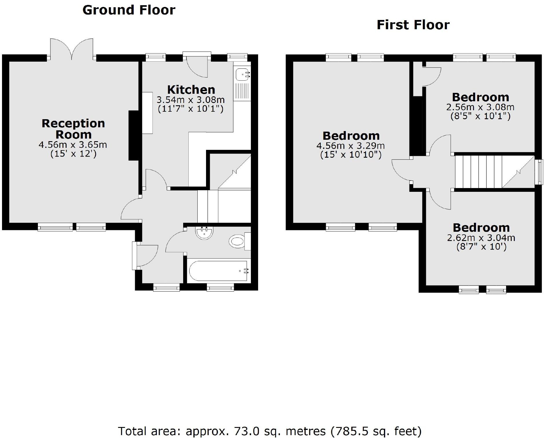 Floorplan for Isleworth, Greater London