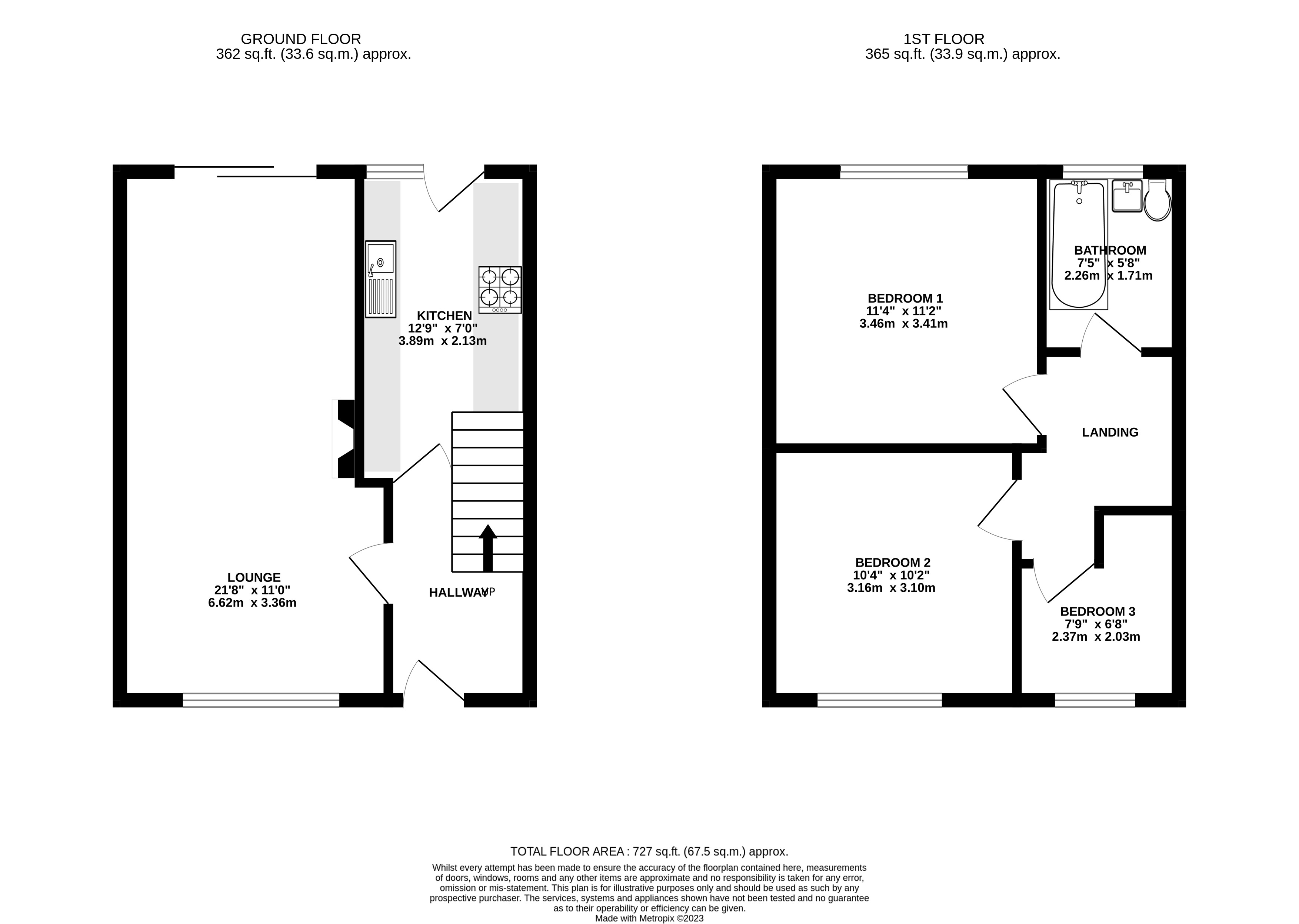 Floorplan for Slough, Berkshire