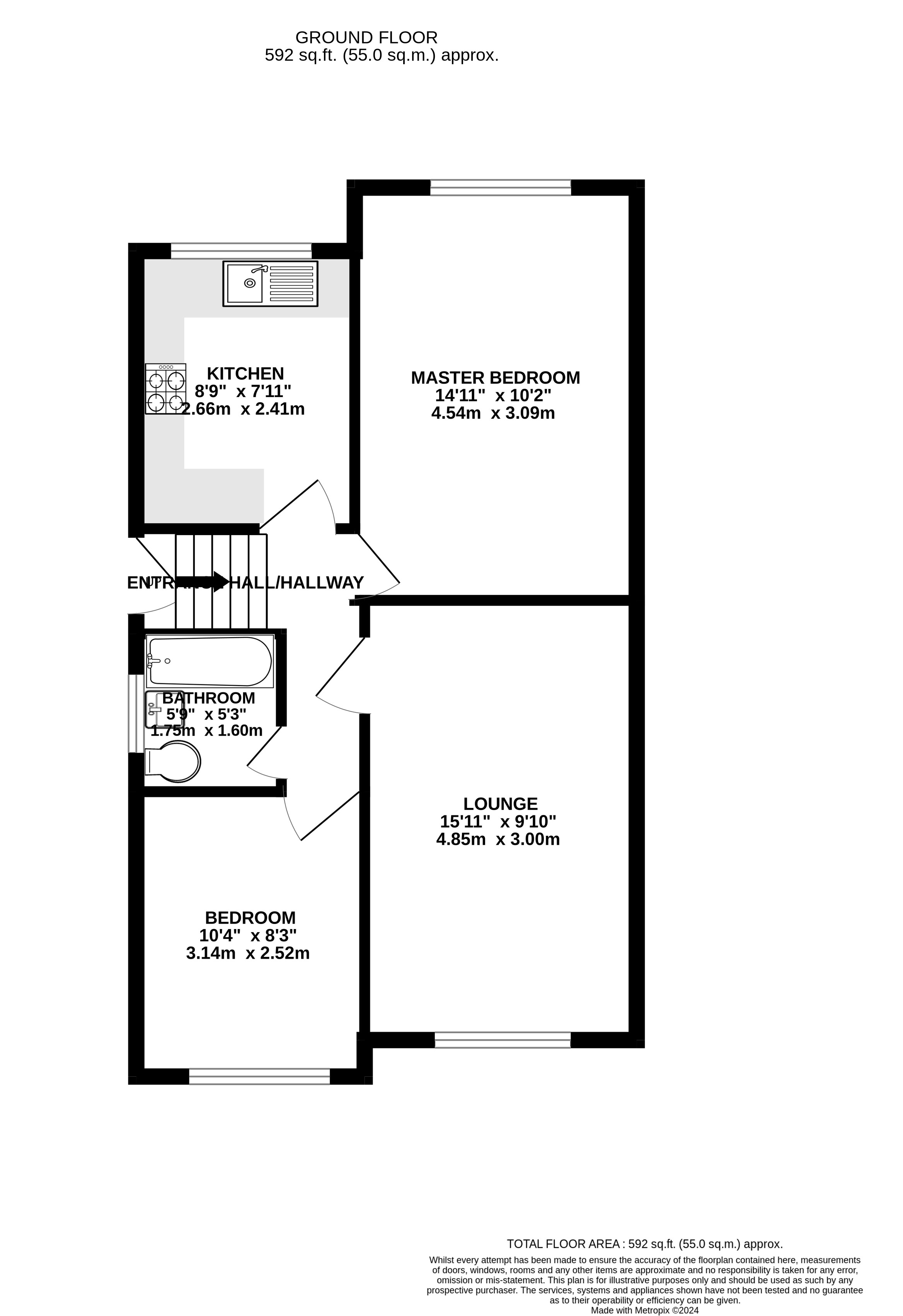 Floorplan for Hayes, Greater London