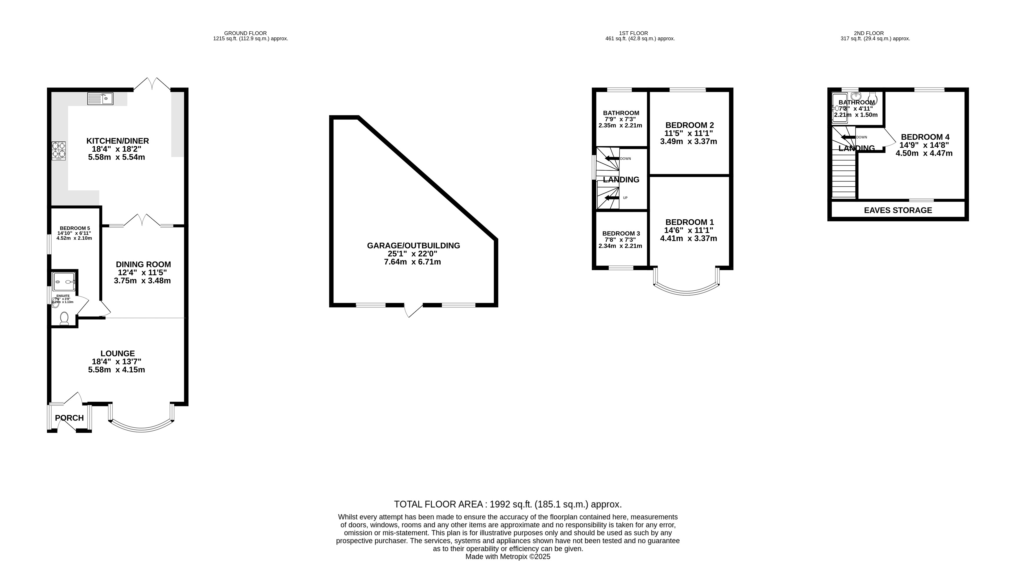 Floorplan for Hayes, Greater London