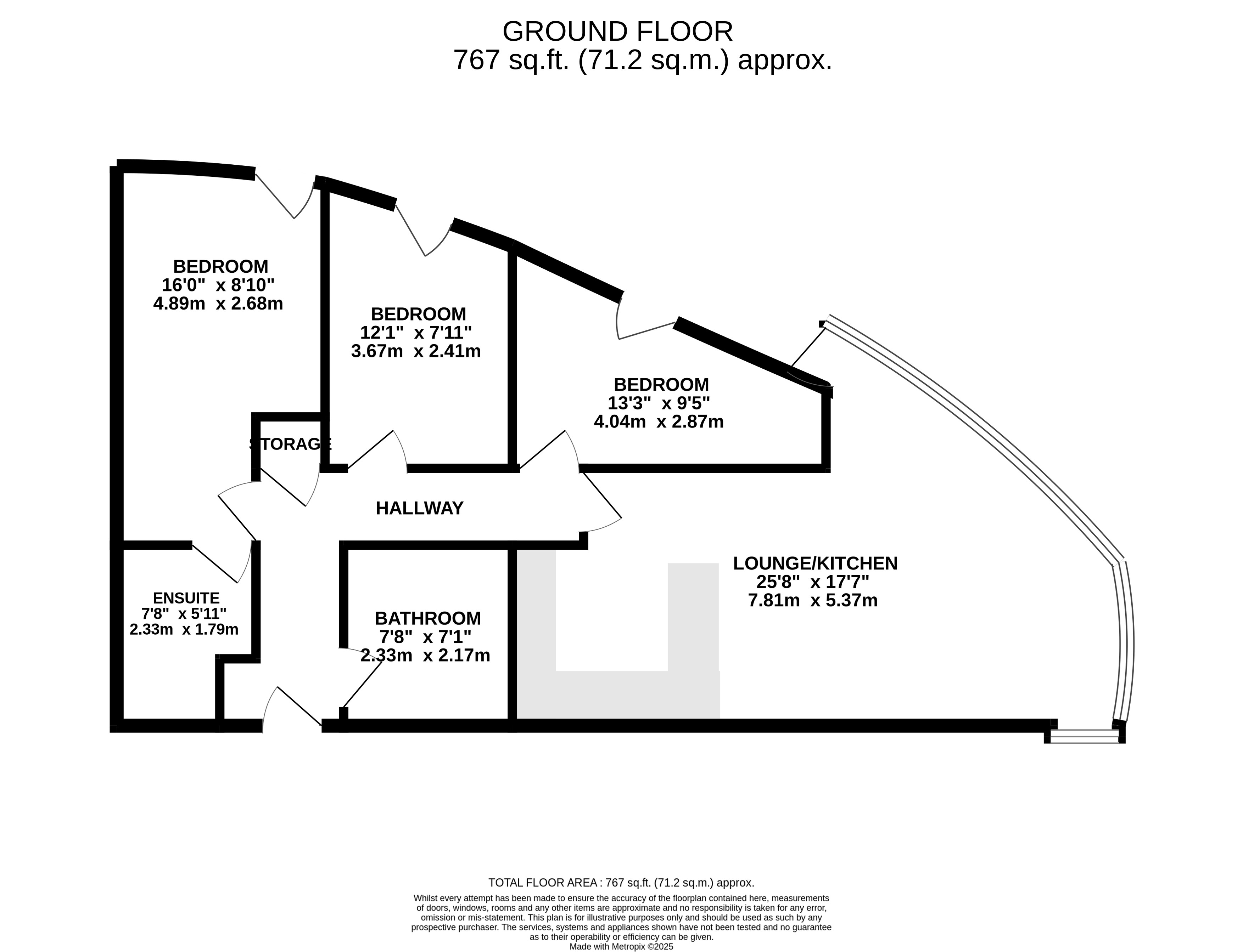 Floorplan for Station Approach, Hayes, Greater London