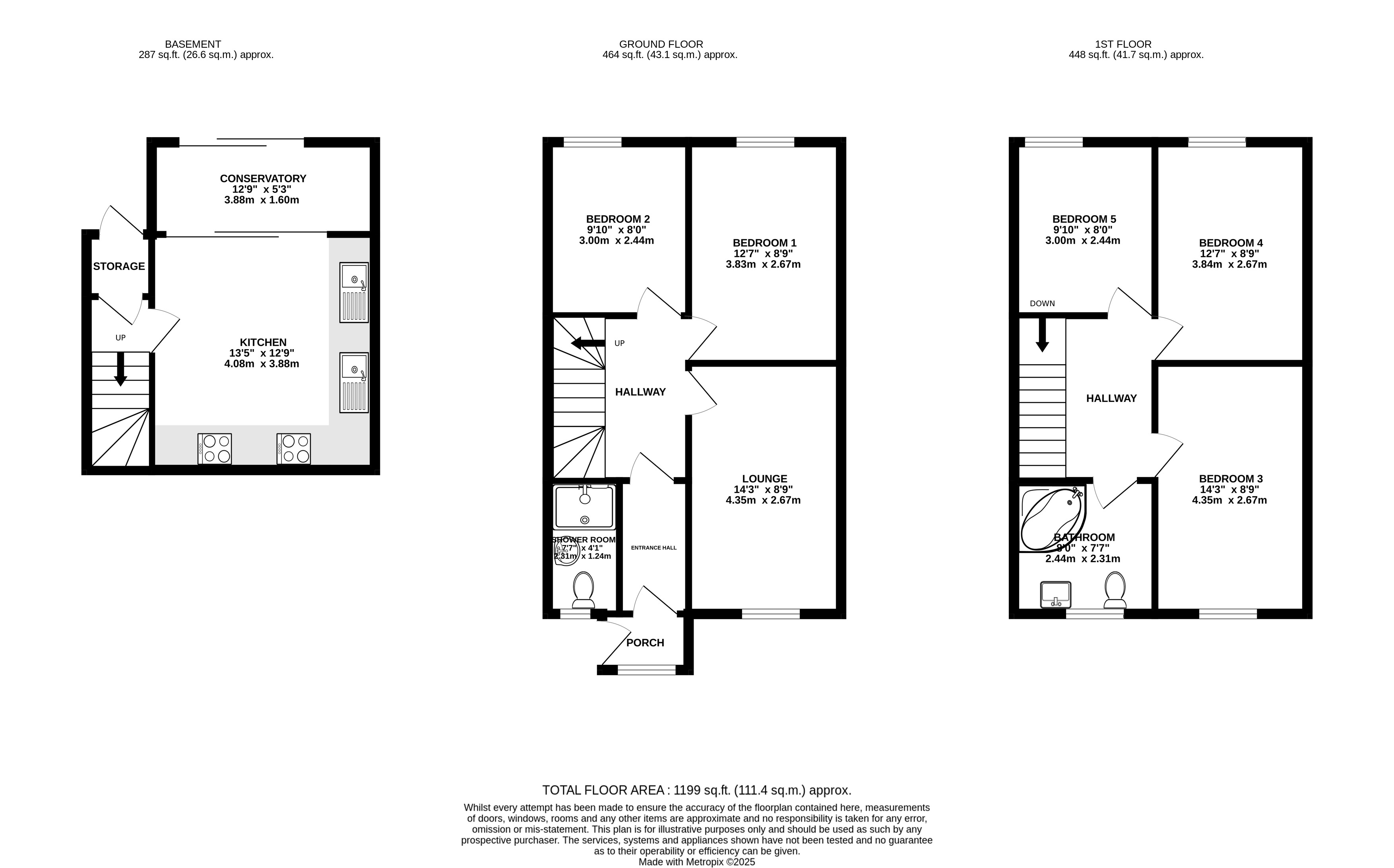 Floorplan for Uxbridge, Greater London