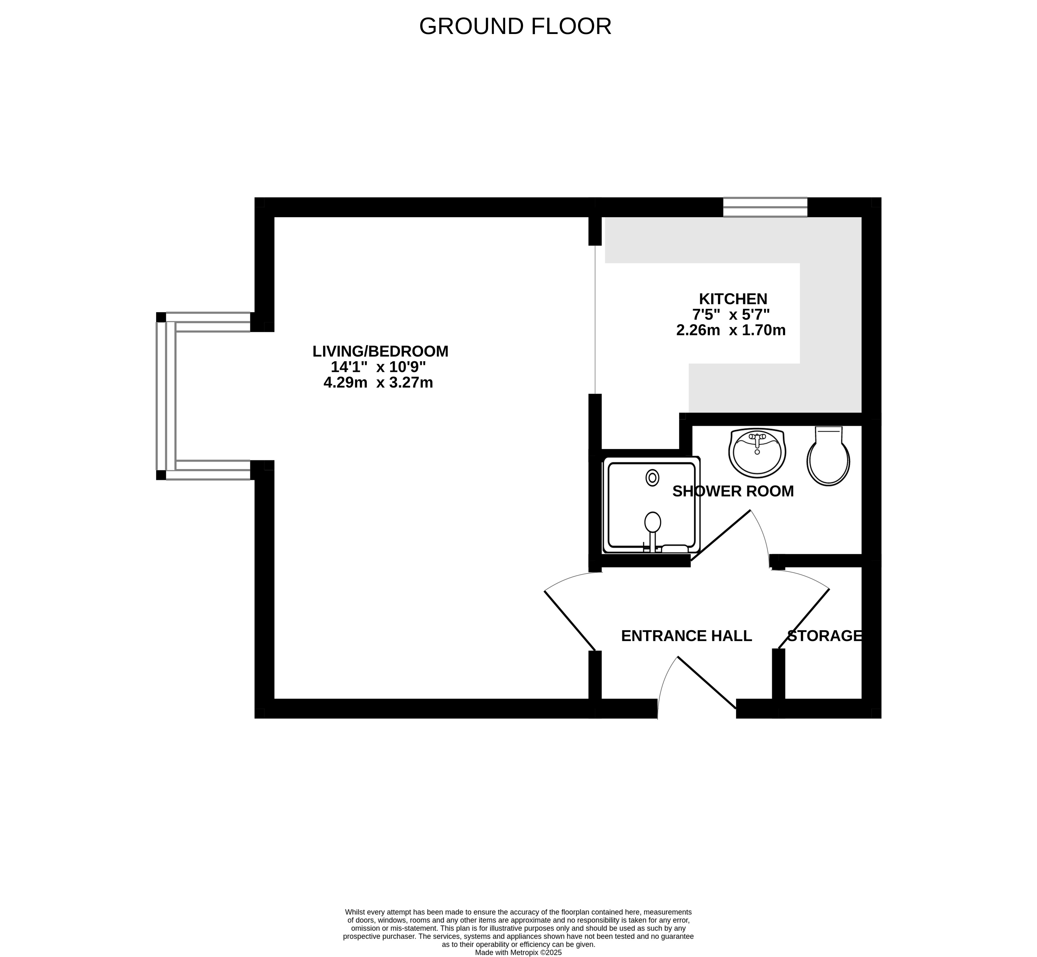 Floorplan for Hayes, Greater London