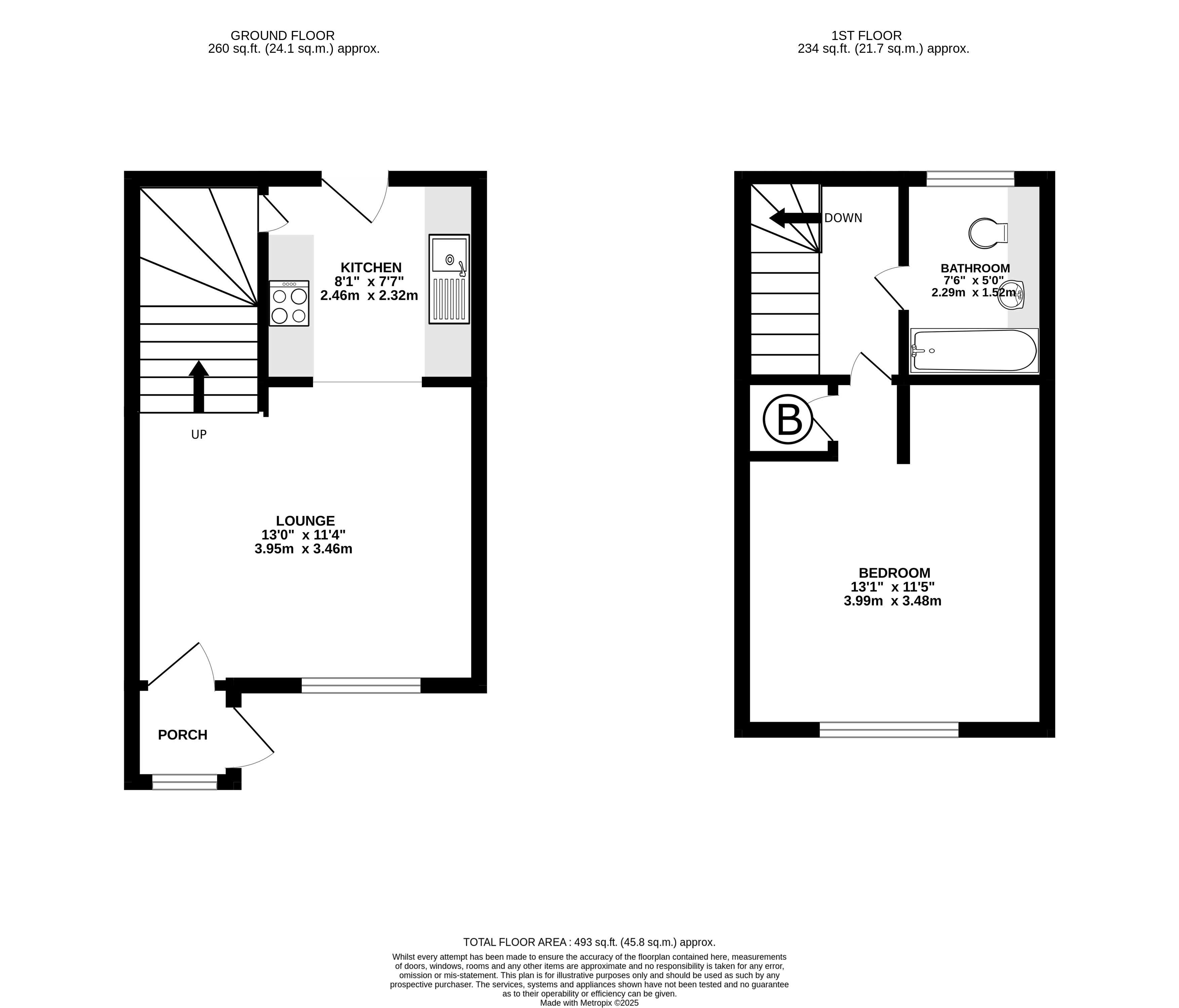 Floorplan for Hayes, Greater London