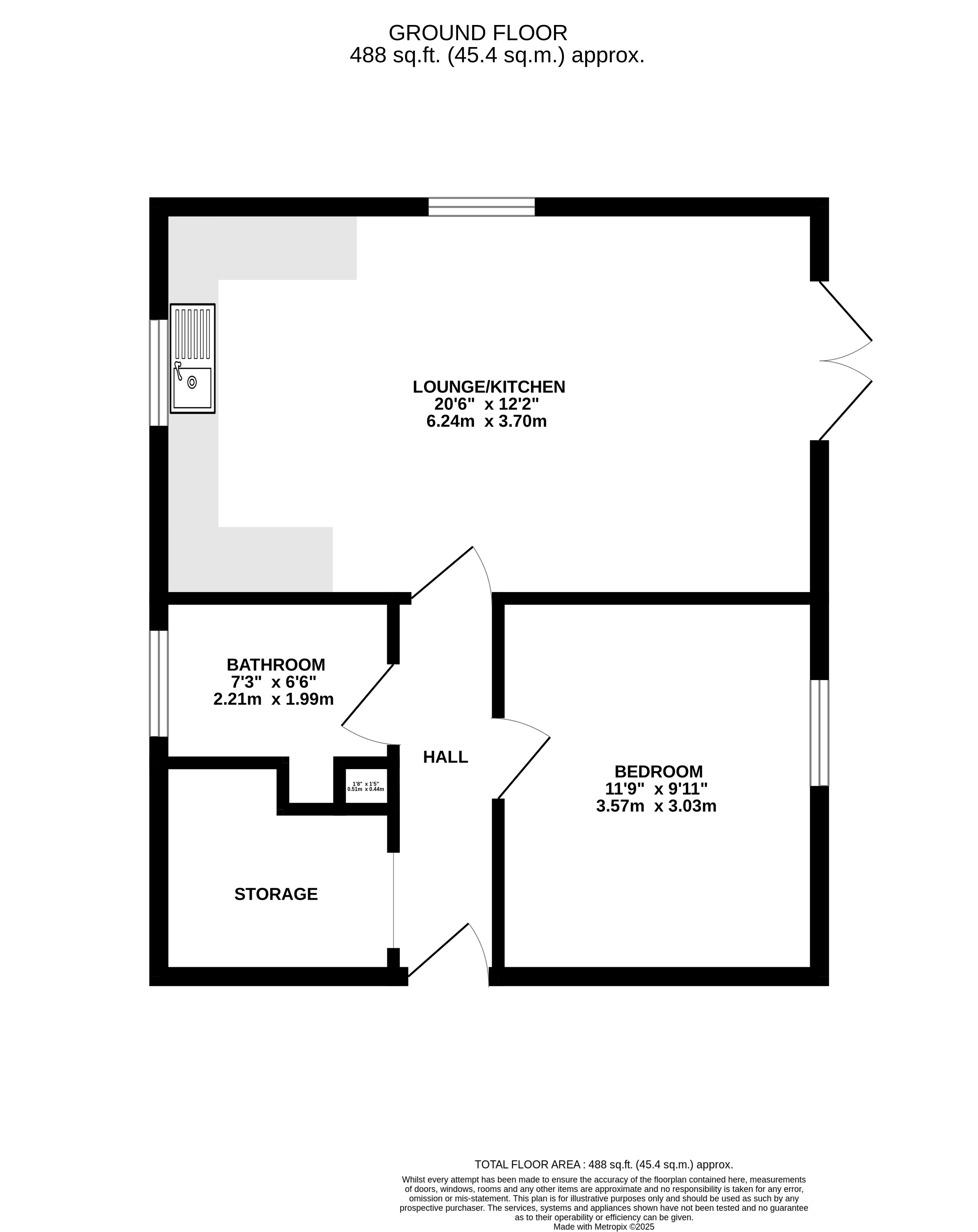 Floorplan for Hayes, Greater London