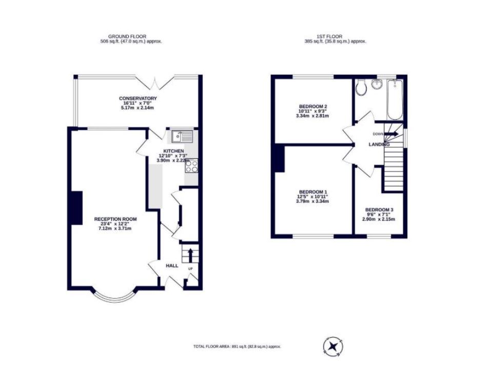Floorplan for Hayes, Greater London