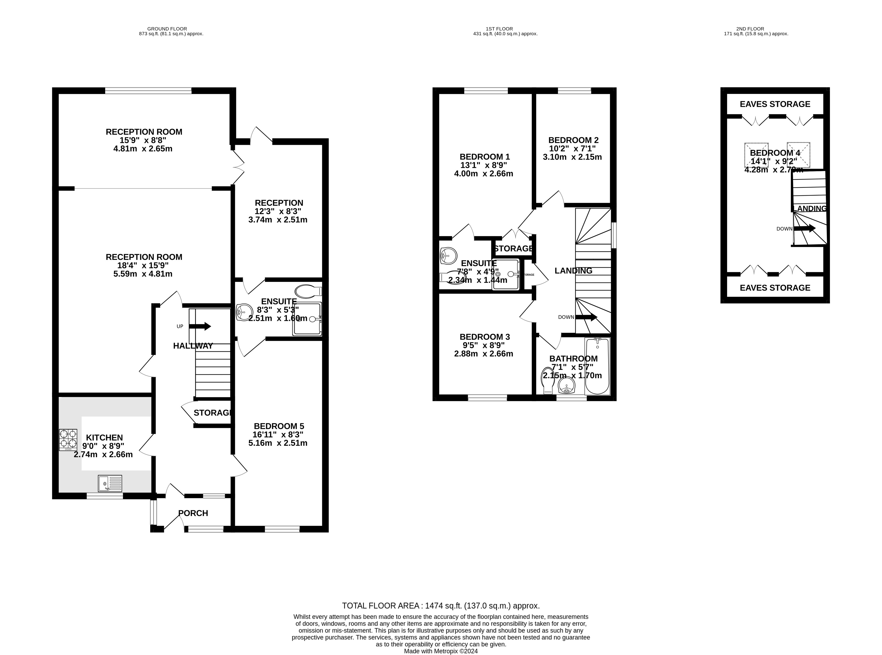 Floorplan for Hayes, Greater London