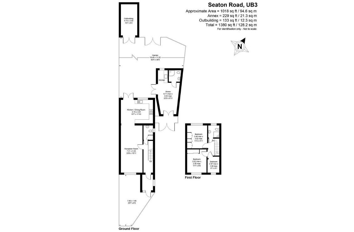 Floorplan for Hayes, Greater London