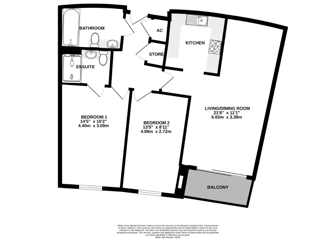 Floorplan for Hounslow, Greater London