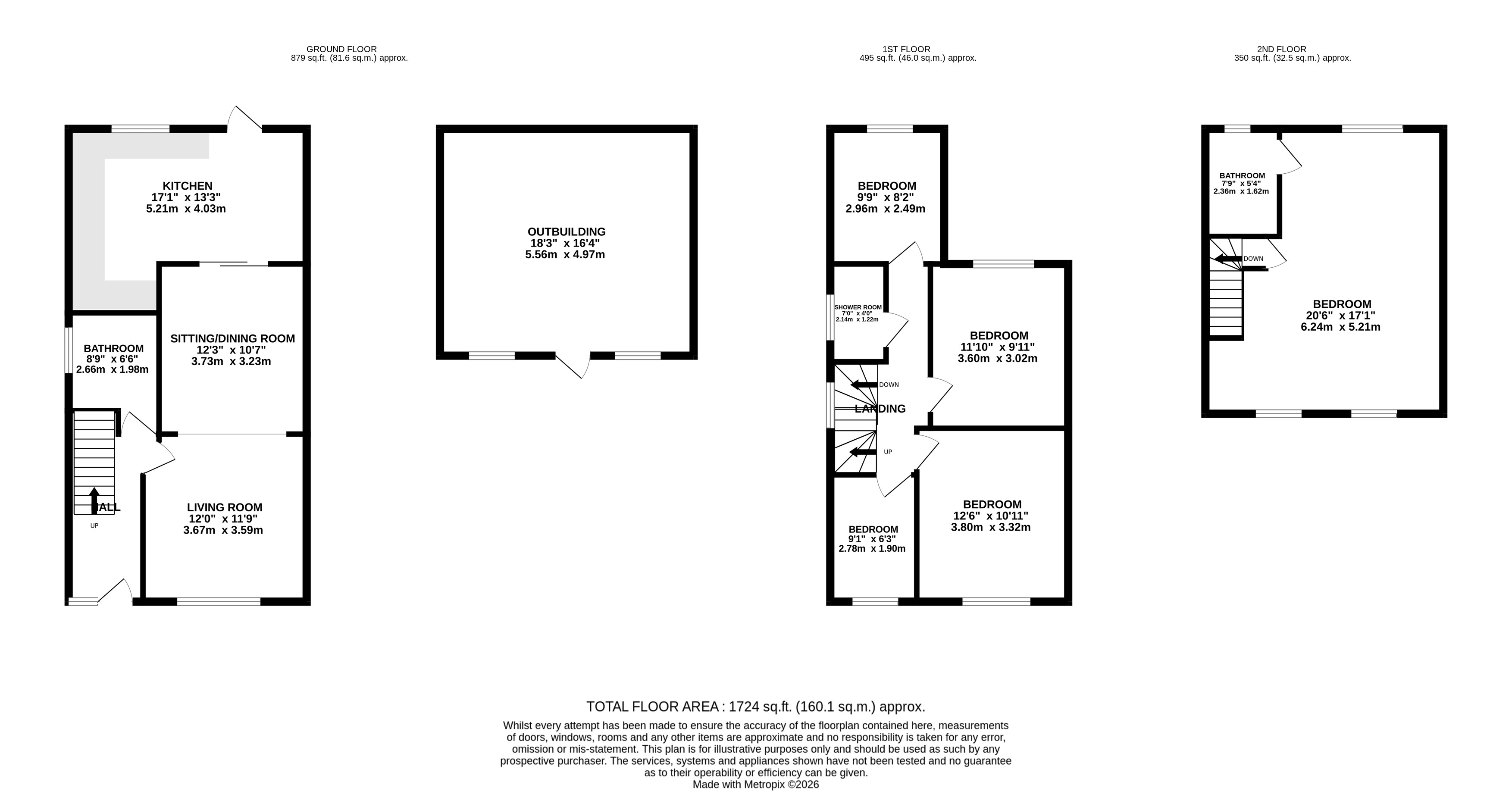 Floorplan for Hayes, Greater London