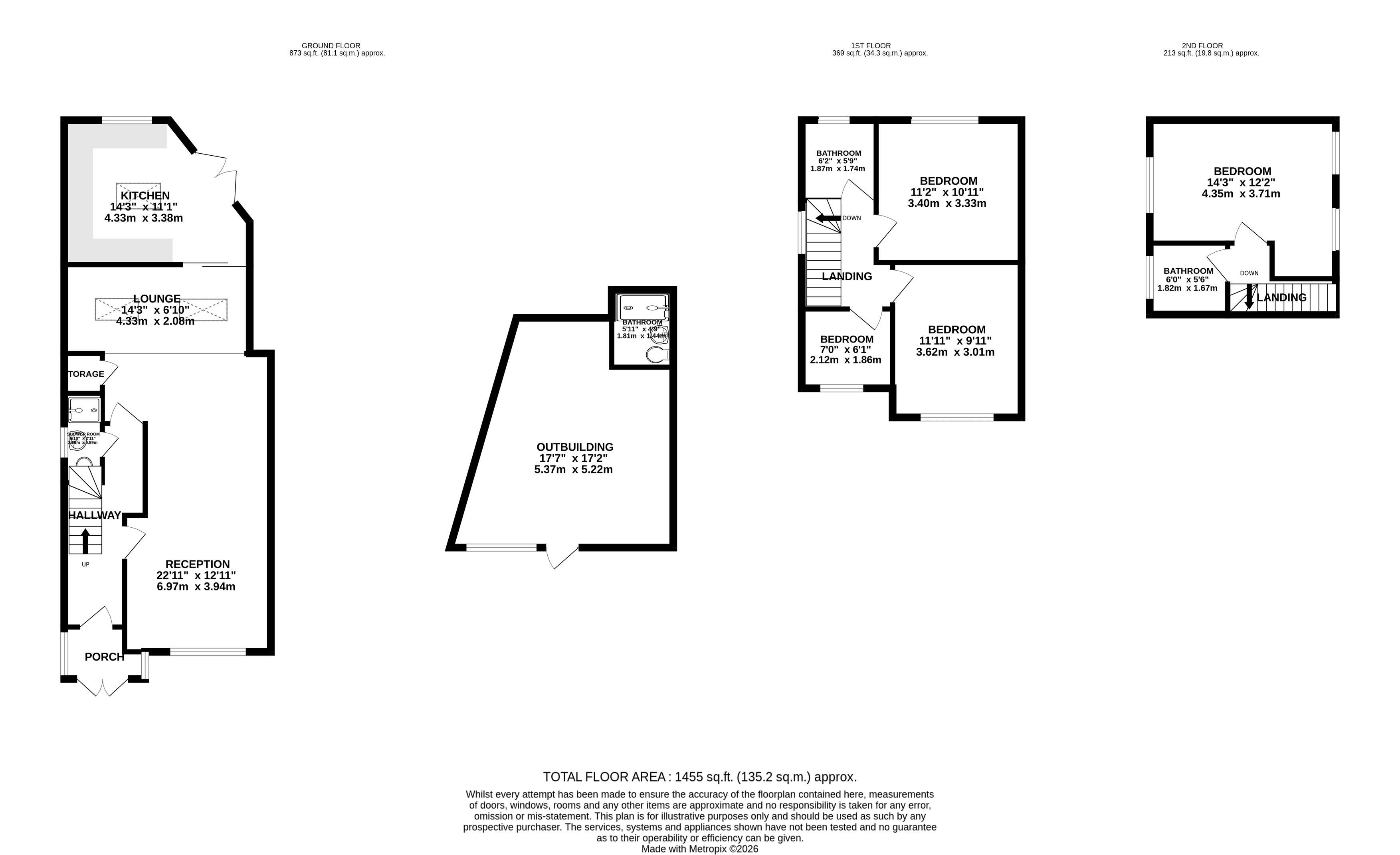 Floorplan for Hayes, Greater London