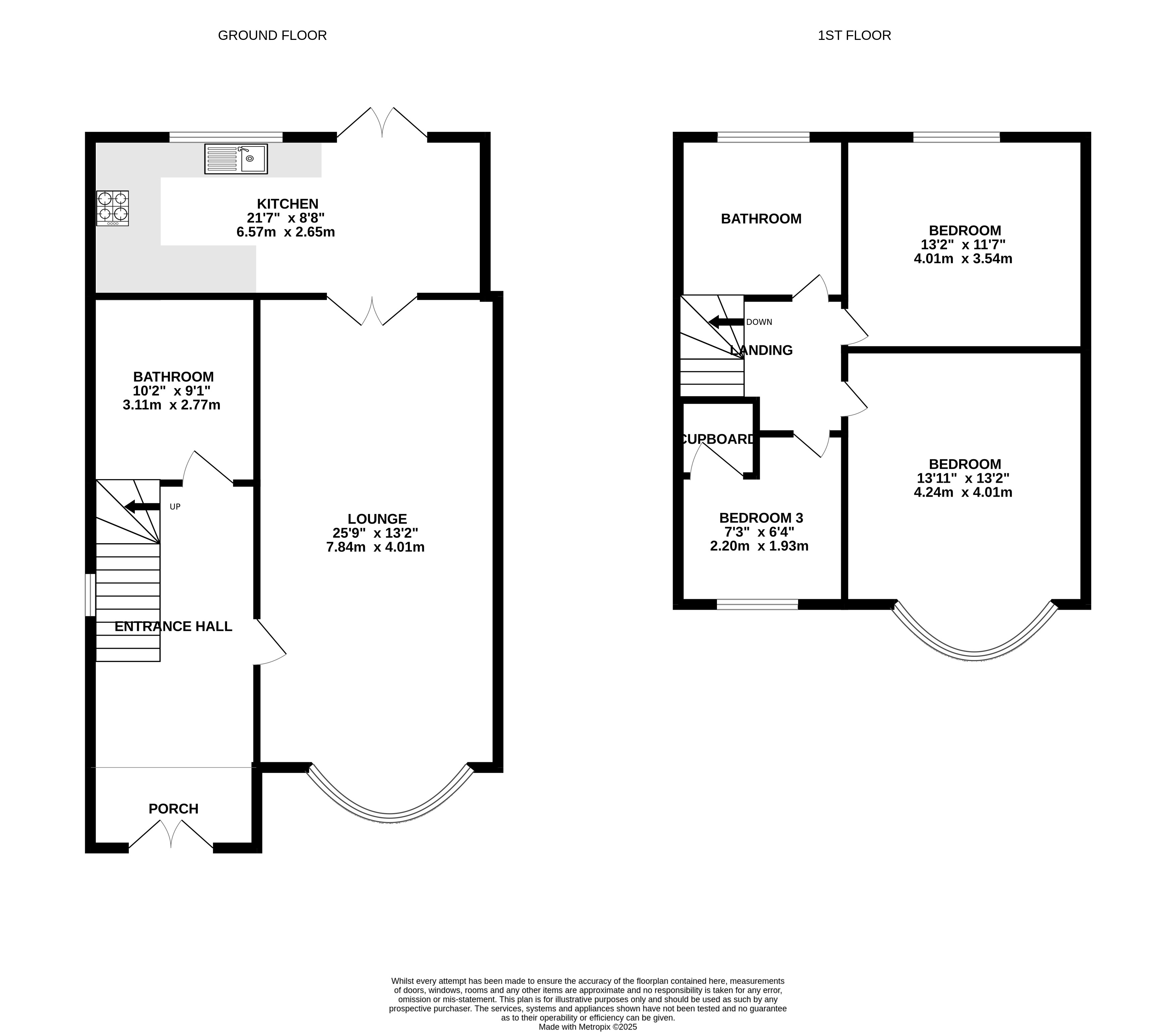 Floorplan for Hayes, Greater London