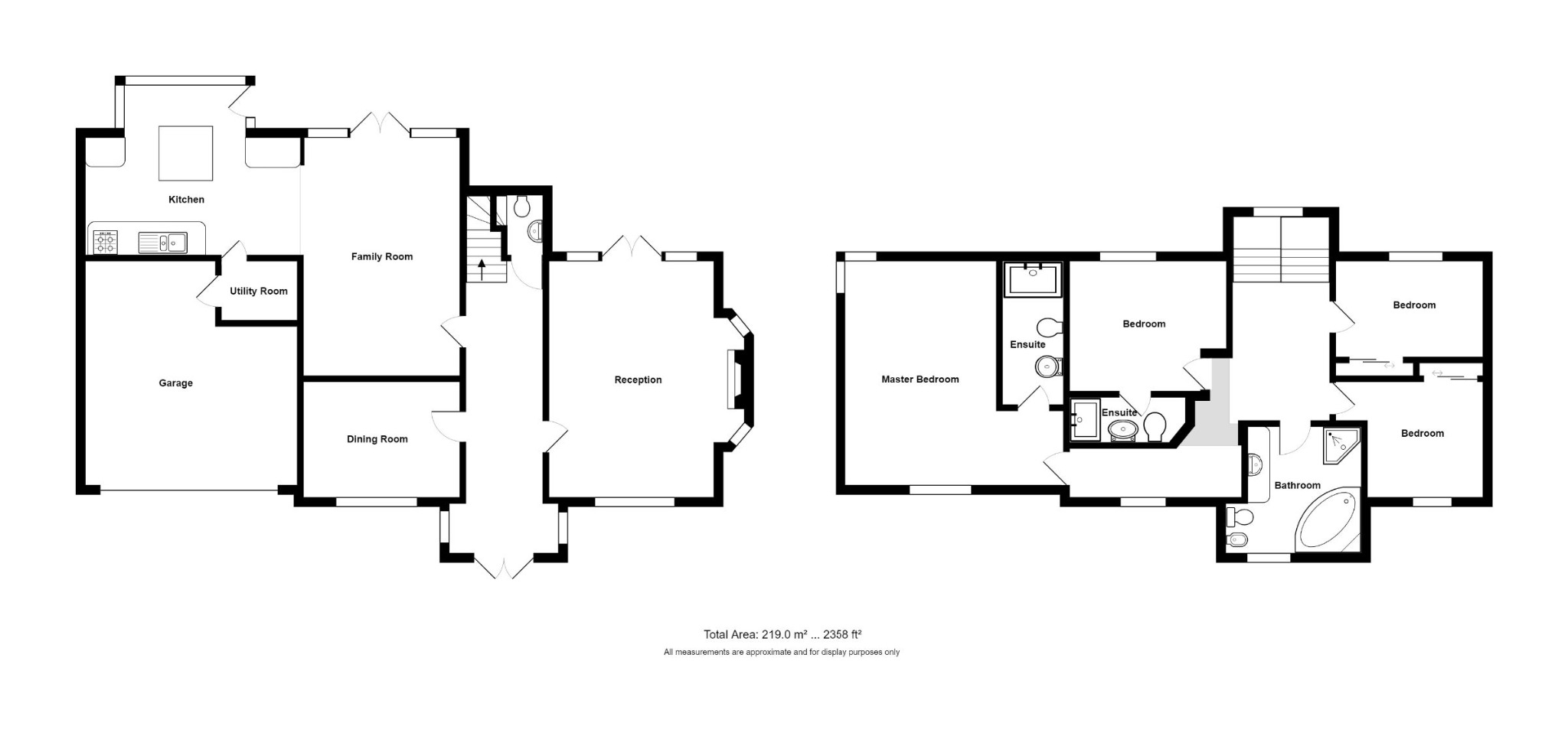 Floorplan for Dane Bank Road East, Lymm, Cheshire, WA13