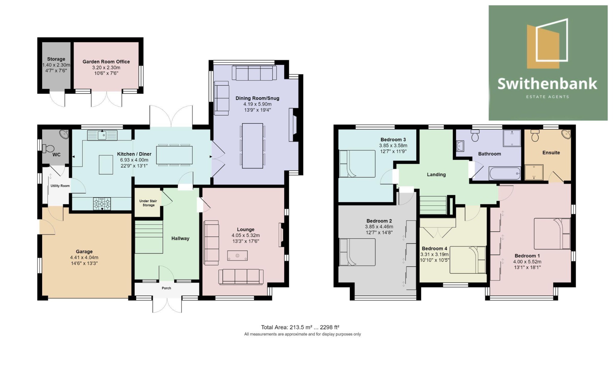 Floorplan for Moss Lane, Sale, Cheshire, M33