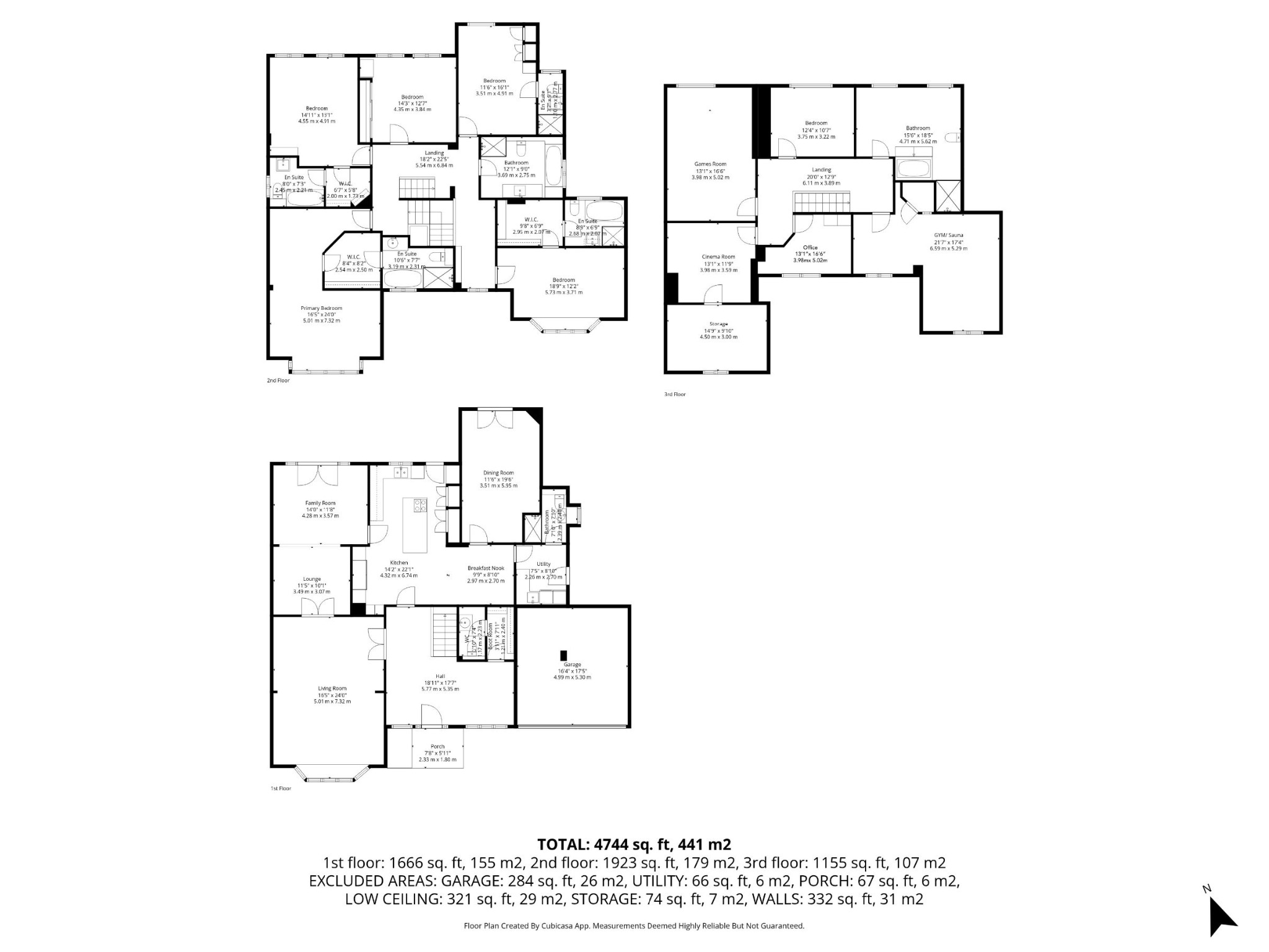 Floorplan for Harrington Road, Altrincham, Cheshire, WA14
