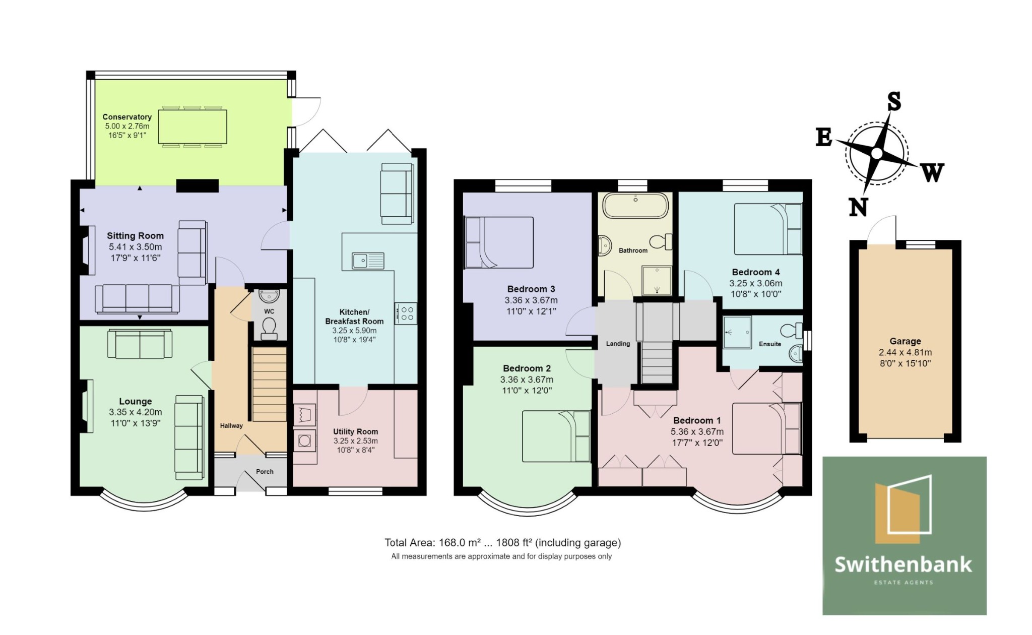 Floorplan for Manley Road, Sale, Cheshire, M33