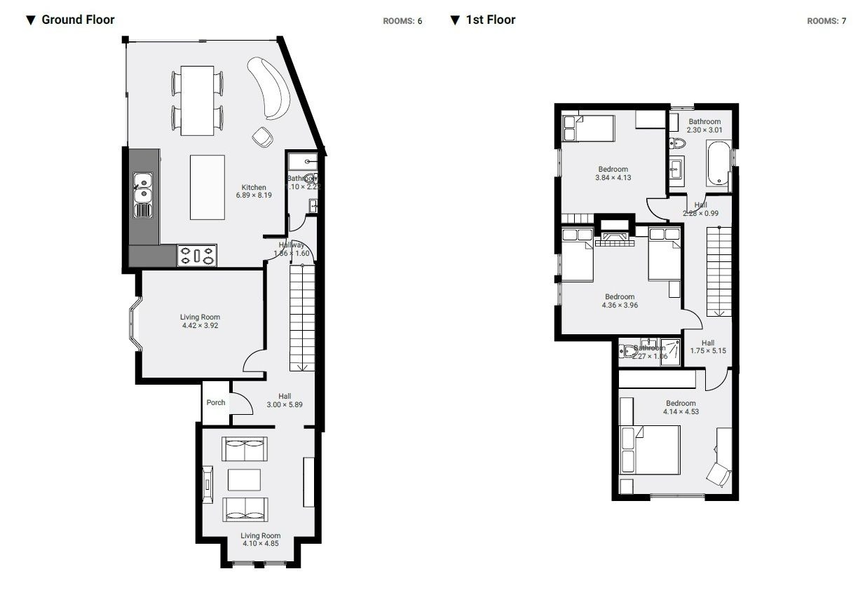Floorplan for Brackley Road, Eccles, Manchester, Greater Manchester, M30