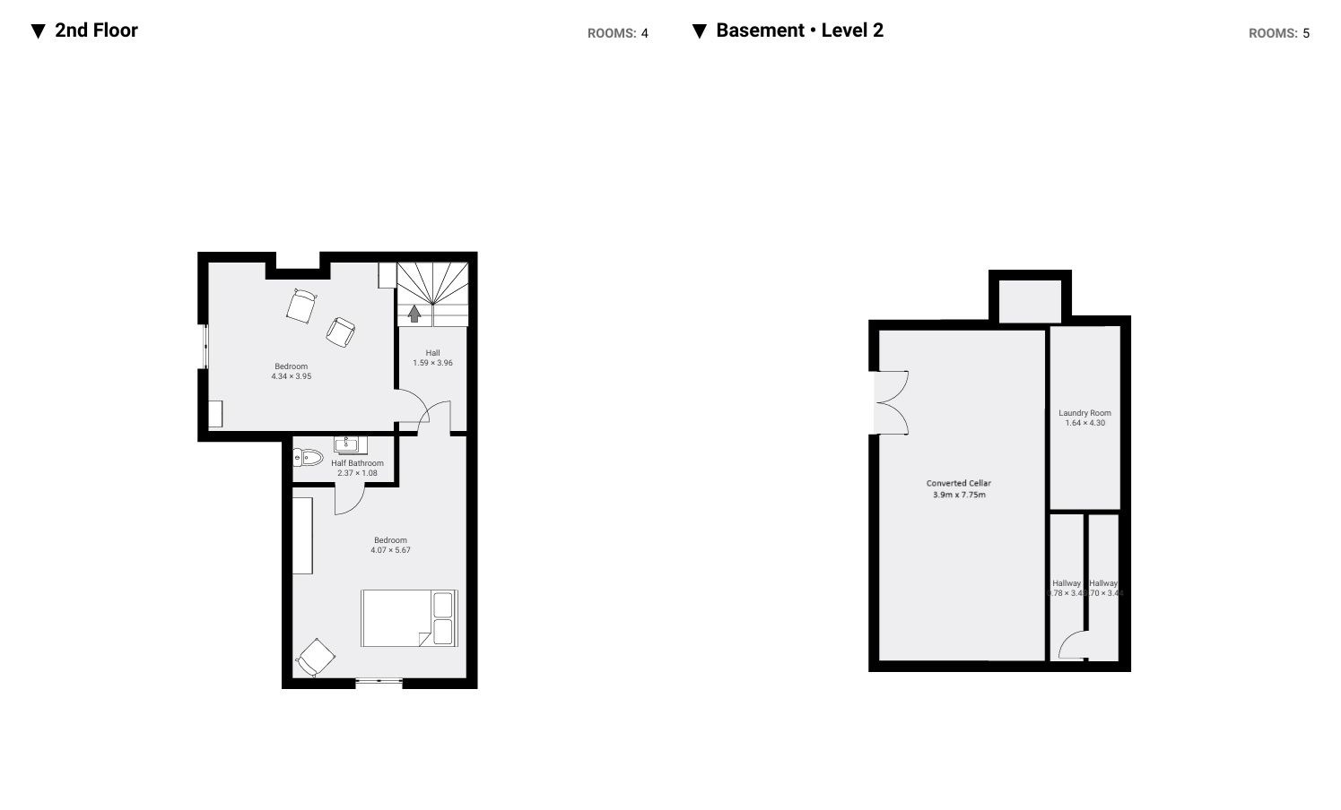 Floorplan for Brackley Road, Eccles, Manchester, Greater Manchester, M30