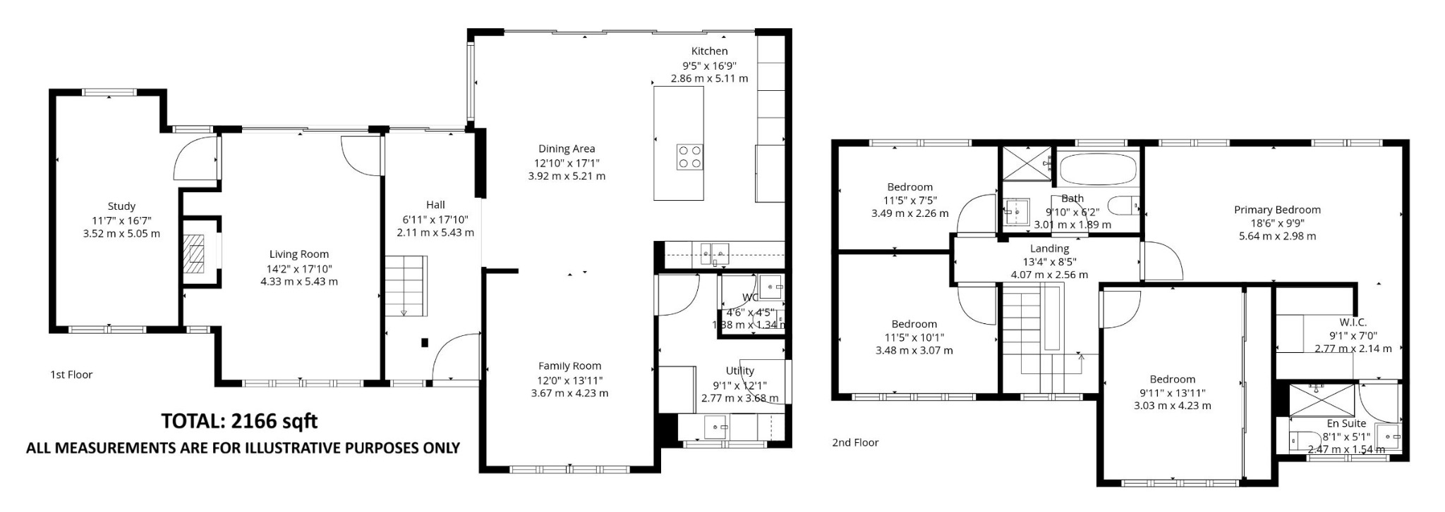 Floorplan for Kenilworth Road, Sale