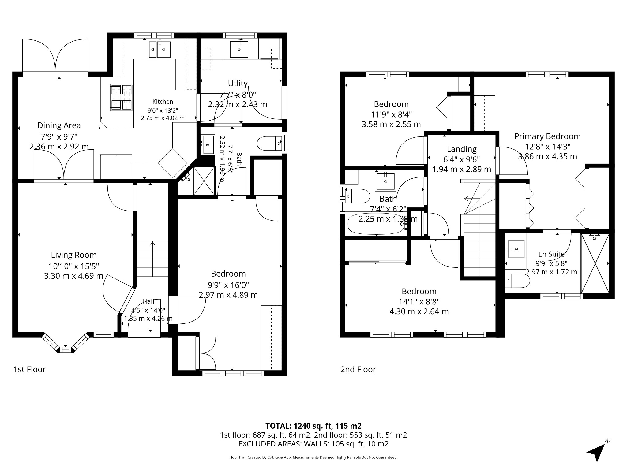 Floorplan for Norman Road Altrincham