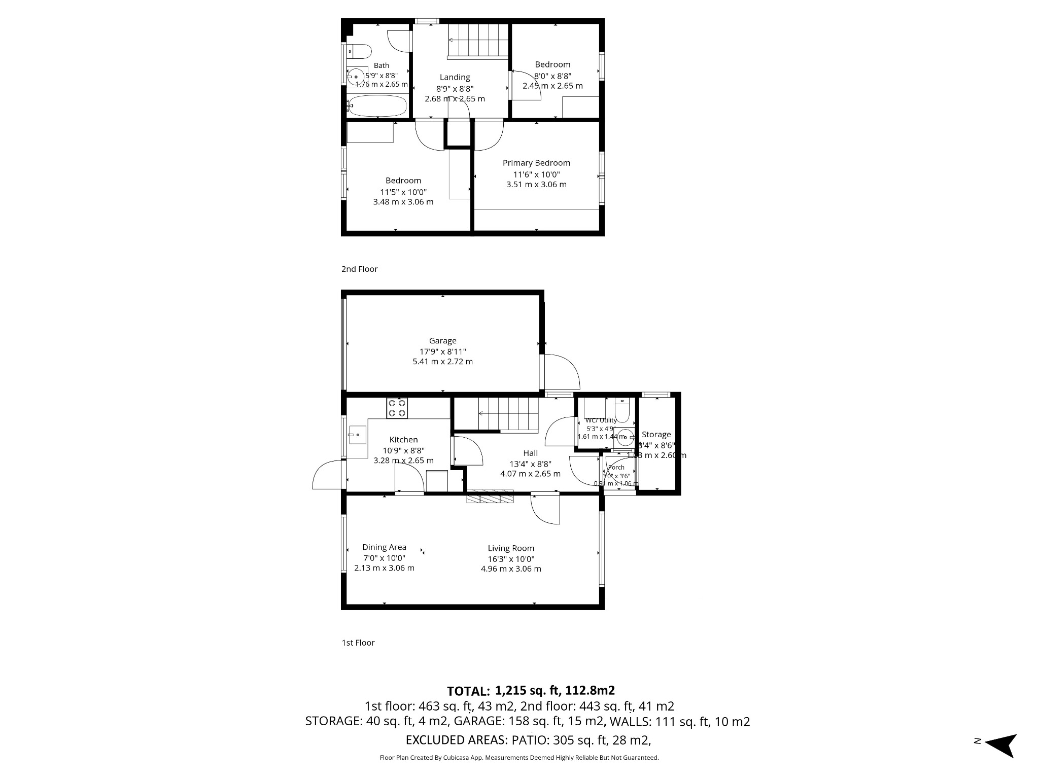 Floorplan for Bow Lane, Altrincham