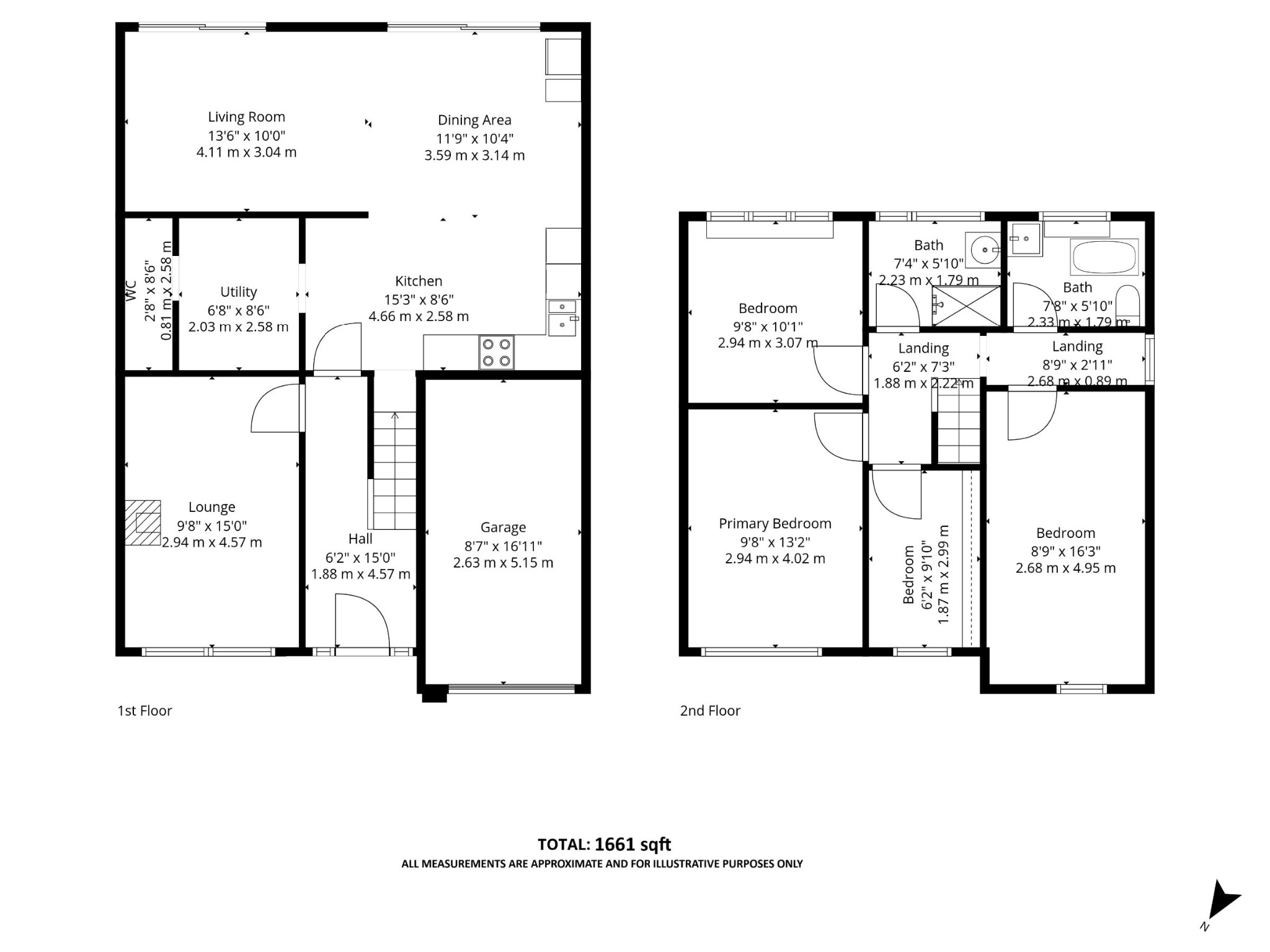Floorplan for Greenfields Drive, Little Neston, Neston