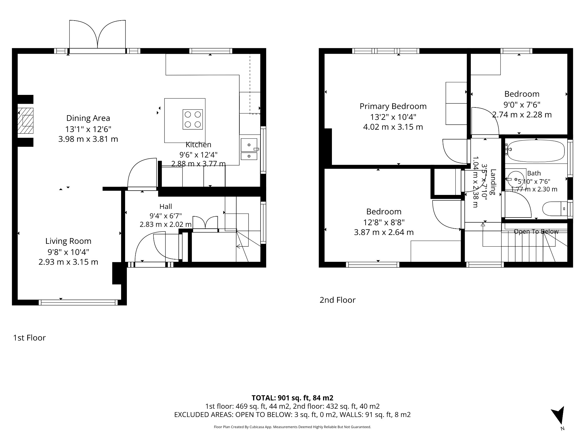Floorplan for Sparkford Ave , Manchester M23 9EL