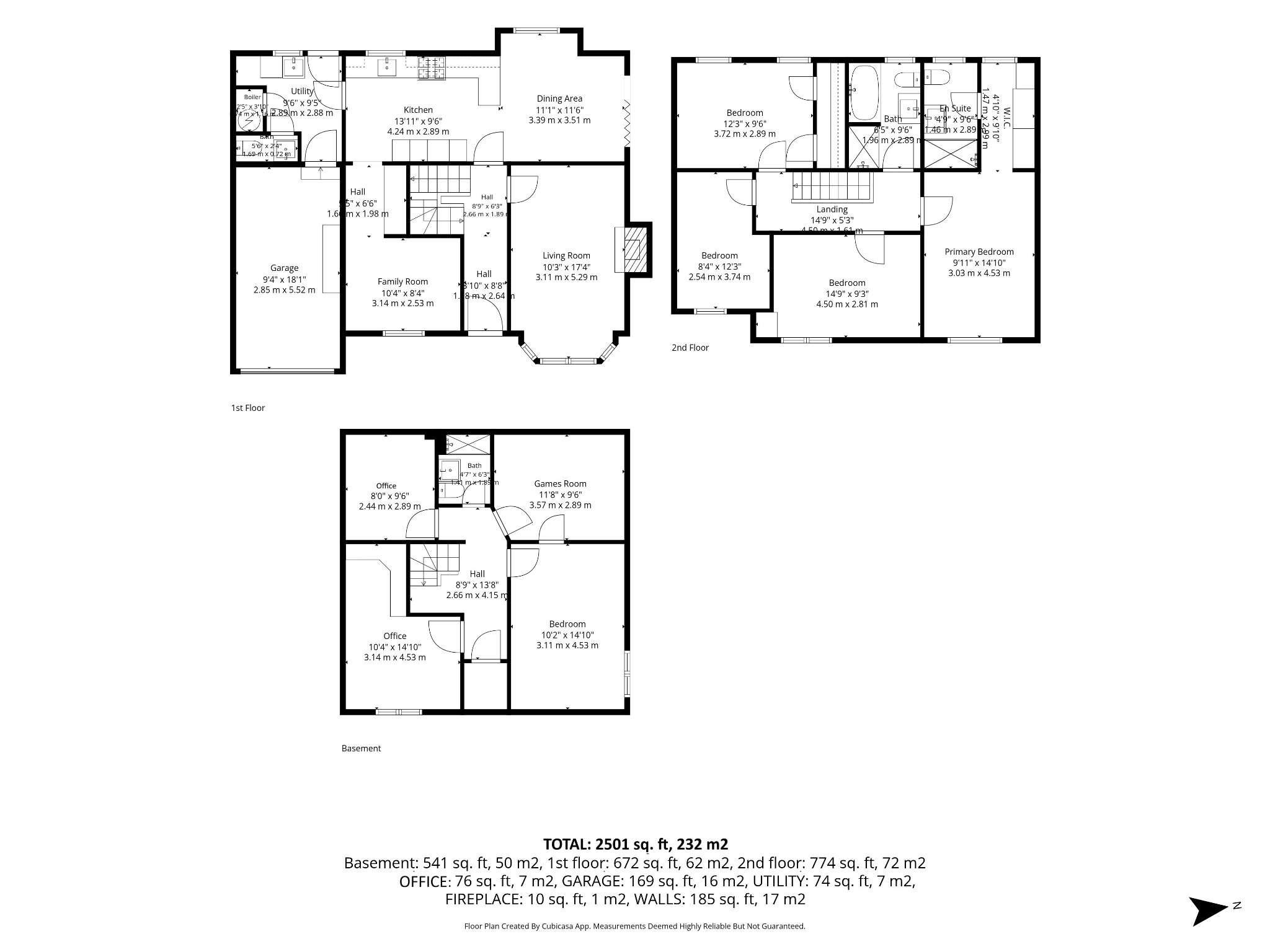 Floorplan for Greenhill Avenue, Sale