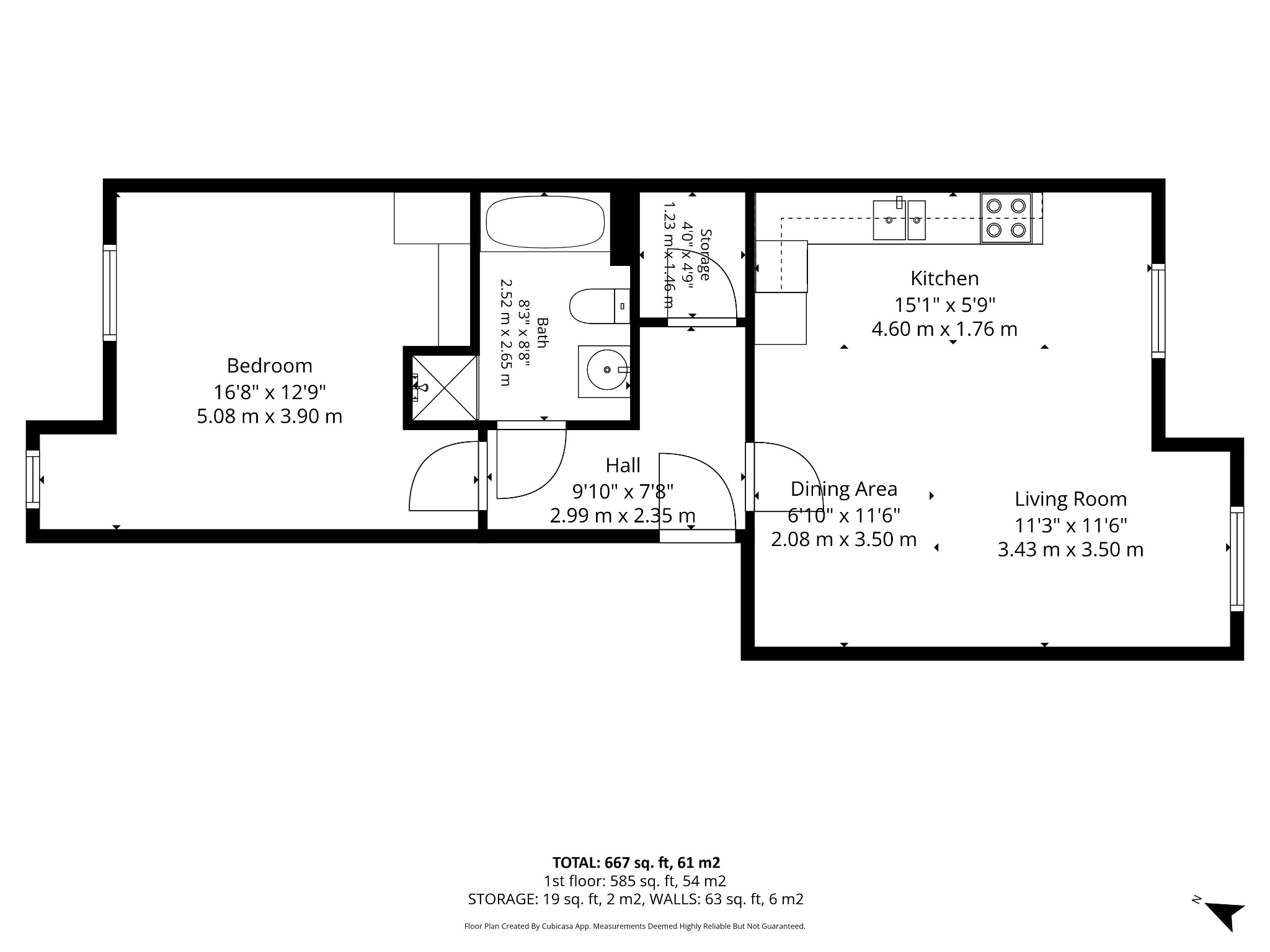 Floorplan for 15 Devonshire Road, Broadheath, Altrincham, Cheshire, WA14